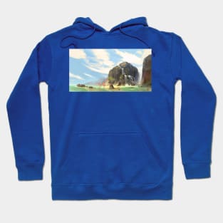 Flamingo Beach Hoodie